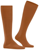 Falke Brown Airport Knee High Socks