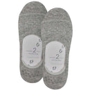 Burlington Grey Everyday Invisible 2 Pack Socks