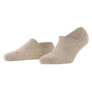 Falke Beige Keep Warm No Show Socks