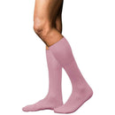 Falke Pink No 13 Finest Piuma Cotton Knee High Socks