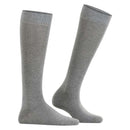 Esprit Grey Basic Pure Knee High Socks