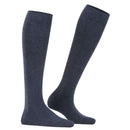 Esprit Navy Basic Pure Knee High Socks