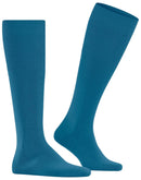 Falke Blue Airport Knee High Socks