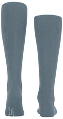 Falke Blue Lhasa Rib Knee High Socks