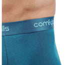 Comfyballs Green Cotton Regular Boxer