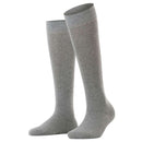 Esprit Grey Basic Pure Knee High Socks