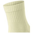 Falke Beige Run Rib Short Socks