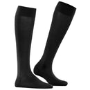 Falke Black Cotton Touch Knee High Socks
