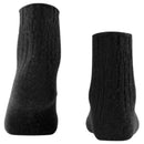 Falke Black Rib Bed Socks