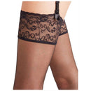 Falke Black Seidenglatt 15 Den Hold Up Transparent Stockings