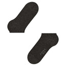 Falke Black Shiny Sneaker Socks