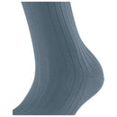 Falke Blue Cotton Rib Socks