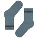 Falke Blue Cuddle Pad Slipper Socks