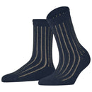 Falke Blue Eyelet Socks