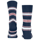 Falke Blue Marina Stripe Socks