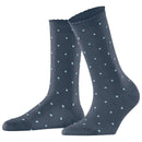 Falke Blue Spike Dot Socks