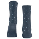Falke Blue Spike Dot Socks