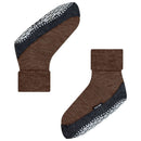 Falke Brown Cosyshoe Slipper Socks