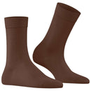 Falke Brown Cotton Touch Socks