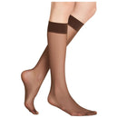 Falke Brown Matt Deluxe 20 Denier Knee High Socks