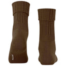 Falke Brown Striggings Rib Boot Socks