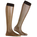 Falke Gold Glitter 30 Denier Knee High Socks