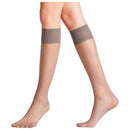 Falke Grey Pure Matt 20 Denier Knee High Socks