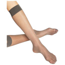Falke Grey Seidenglatt 15 Denier Knee High Socks