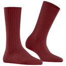 Falke Red Cosy Wool Boot Socks
