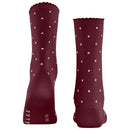 Falke Red Spike Dot Socks