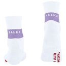 Falke White RU Compression Stabilizing Running Socks