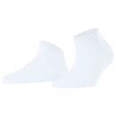 Falke White Shiny Rib Sneaker Socks
