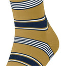 Falke Yellow Marina Stripe Socks