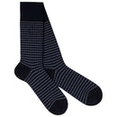 London Sock Company Blue Shaken 3-Pair Sock Box Set