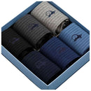 London Sock Company Blue Simply Staples 6-Pair Sock Box Set