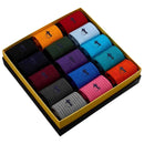 London Sock Company Grey Simply Sartorial 15-Pair Sock Box Set