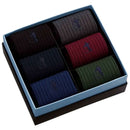 London Sock Company Grey Traditional 6-Pair Sock Box Set