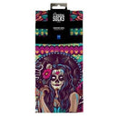 American Socks Purple Dia de los Muertos Mid High Socks