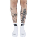 American Socks White Old School Ankle High Socks