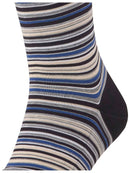 Falke Black Microblock Knee High Socks