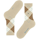 Burlington Beige Rib Court Socks