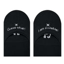 Burlington Black Carrington No Show Socks