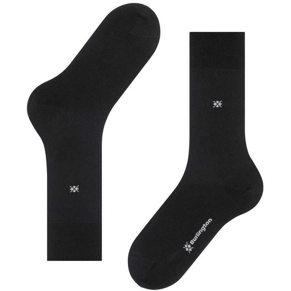 Burlington Black Dublin Socks