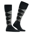 Burlington Black Edinburgh Knee High Socks