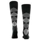 Burlington Black Edinburgh Knee High Socks