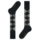 Burlington Black Edinburgh Knee High Socks