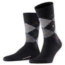 Burlington Black Edinburgh Socks