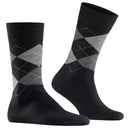 Burlington Black Edinburgh Socks