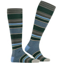 Burlington Black Stripe Knee High Socks