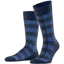 Burlington Blue Buffalo Check Socks